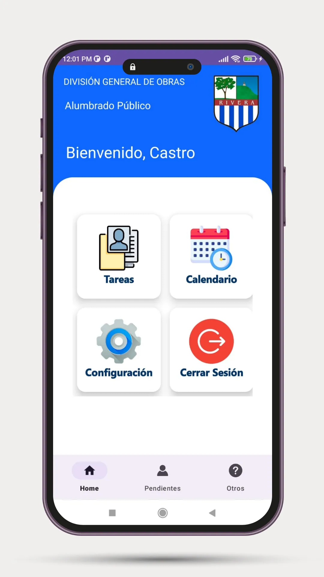 Vista adicional del sistema
